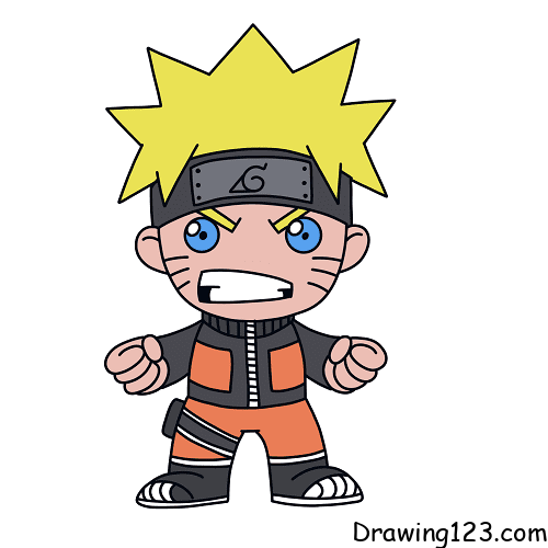 Easy to draw  how to draw Naruto's eye easy step-by-step 