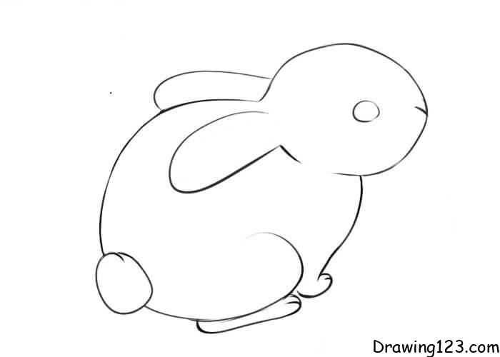 cool rabbit drawings