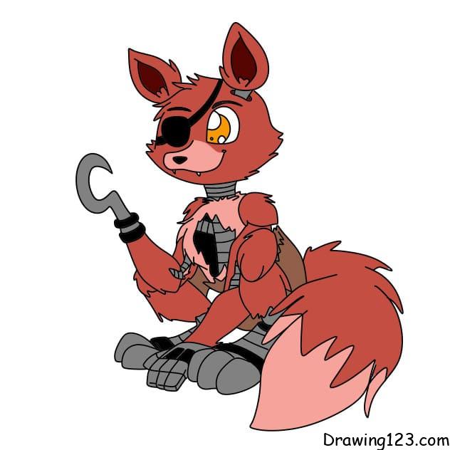 foxy drawing five nights at freddys