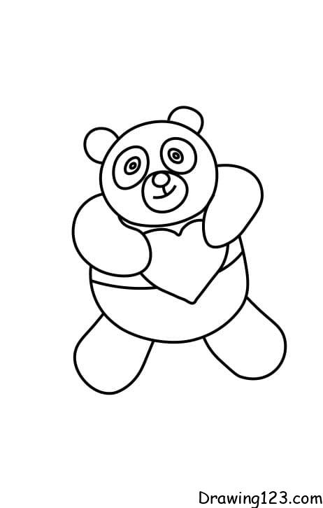 How To Draw Panda For Kids: The Step by Step Book to Draw