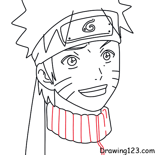 How to Draw Naruto Uzumaki Step by Step Drawing Tutorial - How to