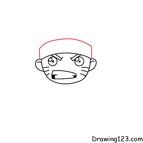 How to Draw NARUTO face I Easy 