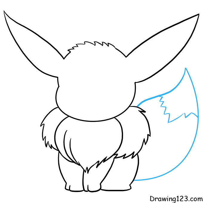 How To Draw Eevee  Pokemon 