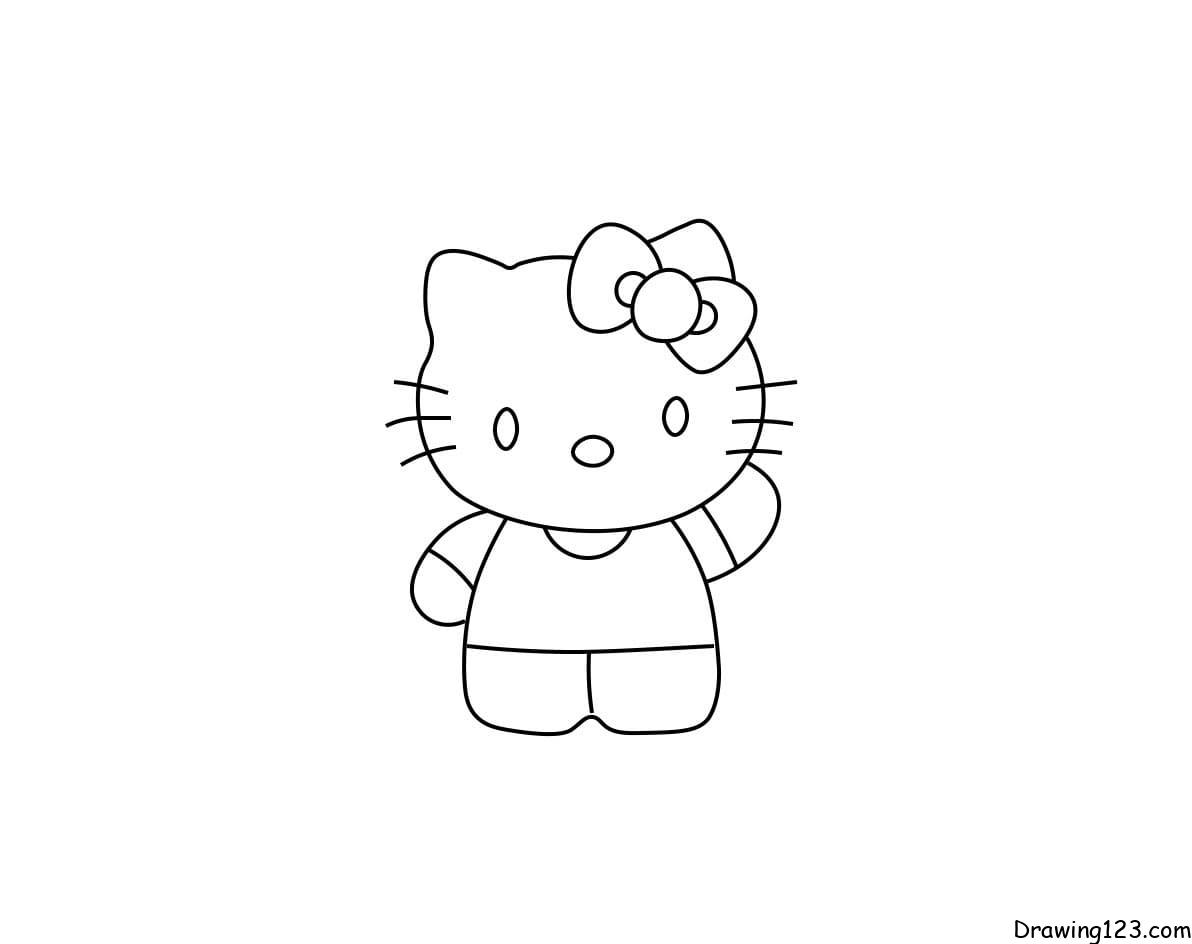 Hello Kitty drawing easy - video Dailymotion