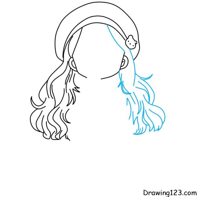 Easy way to draw girl backside long hair #drawingneelu #girldrawing  #pencildrawing #hairstyles #girlbackside #girllonghair #girlhairstyles… |  Instagram