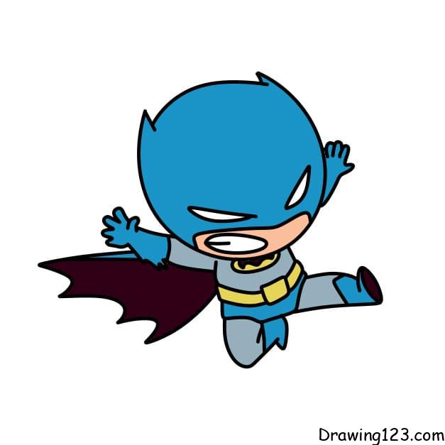 How to Draw Batman Face (Batman) Step by Step | DrawingTutorials101.com