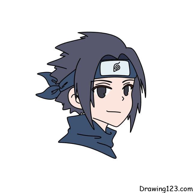 How To Draw Sasuke Shippuden, Step by Step, Drawing Guide, by Dawn -  DragoArt
