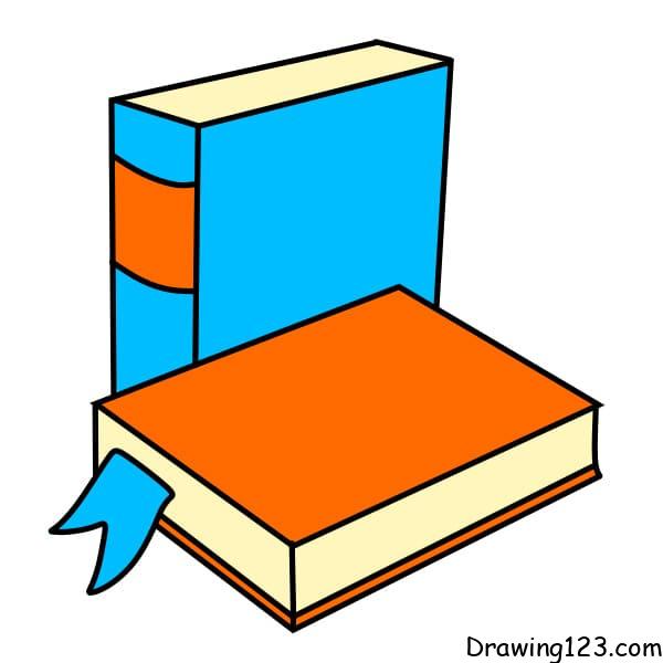 How To Draw Books Easy Step By Step For Beginners / How To Draw