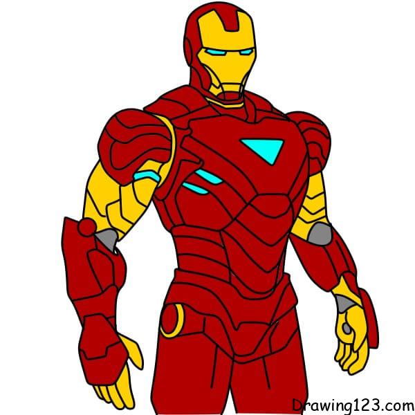 Iron Man Drawing Wallpapers  Top Free Iron Man Drawing Backgrounds   WallpaperAccess