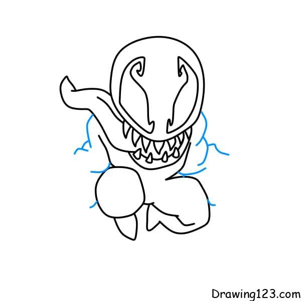 Easy Drawing Guides - Learn How to Draw Venom: Easy Step-by-Step Drawing  Tutorial for Kids and Beginners. #Venom #drawingtutorial #easydrawing. See  the full tutorial at http://bit.ly/2D1bT2Q . | Facebook