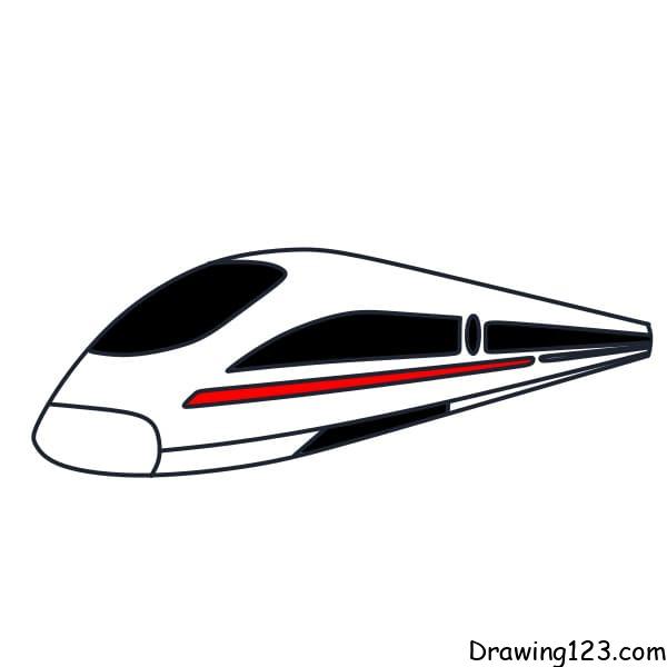 Train Coloring Book Transportation Logo Graphic by DEEMKA STUDIO · Creative  Fabrica