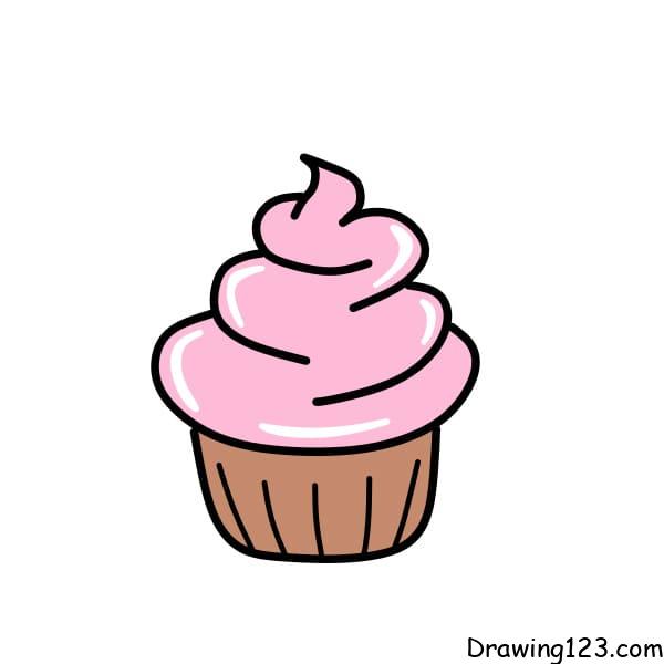 Cute cupcakes drawing png images | PNGWing