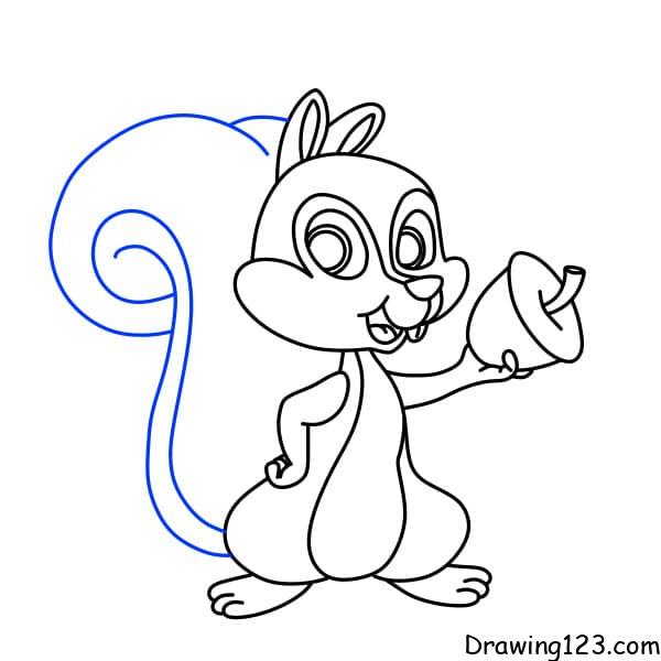 22 Fun and Easy Squirrel Drawings  Cool Kids Crafts