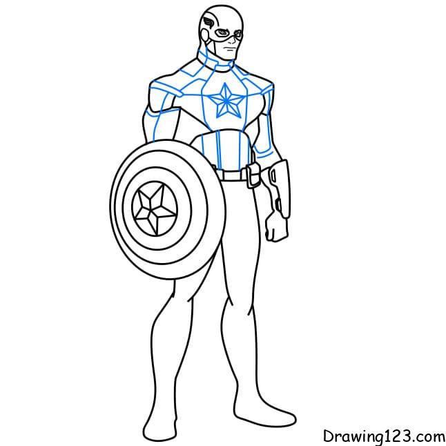 Captain America Shield 2D  3D CAD Model Library  GrabCAD