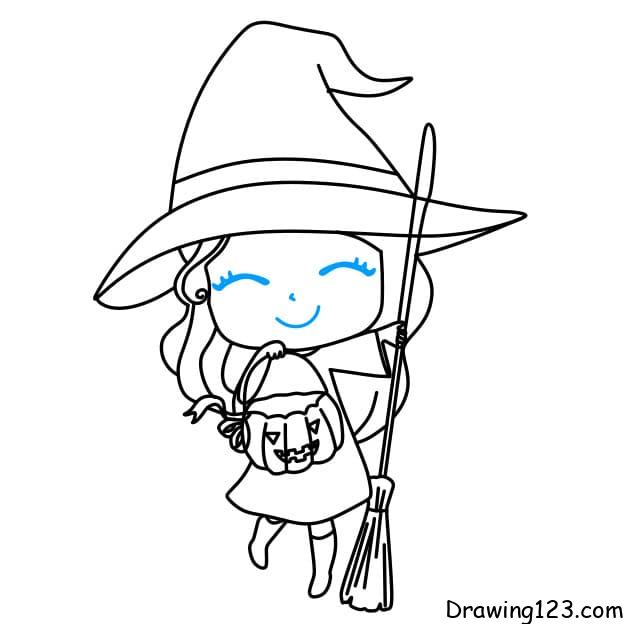 Witch Drawing | Skip To My Lou