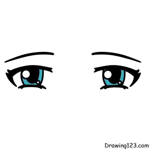 Sad eye sketch | Art Amino