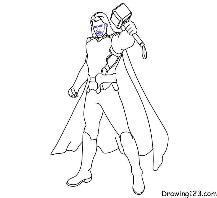 thor drawing  video Dailymotion