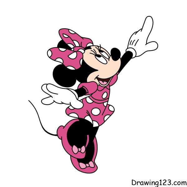 Baby Minnie Mouse Embroidery Design (2 sizes)-MyEmbDesigns