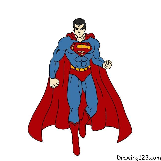 Share more than 80 superman easy sketch latest in.eteachers