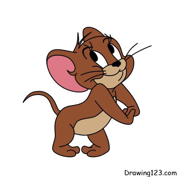 Tom and jerry coloring page-17