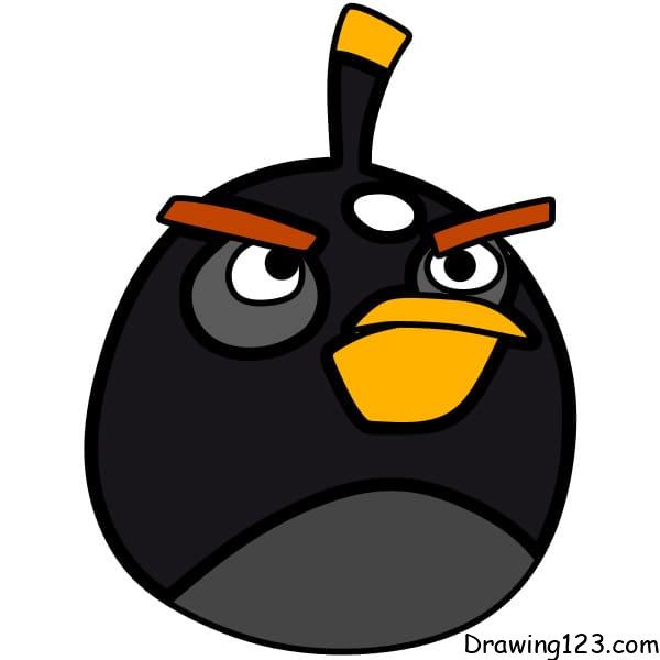 How to Draw Angry Birds Pig - DrawingNow
