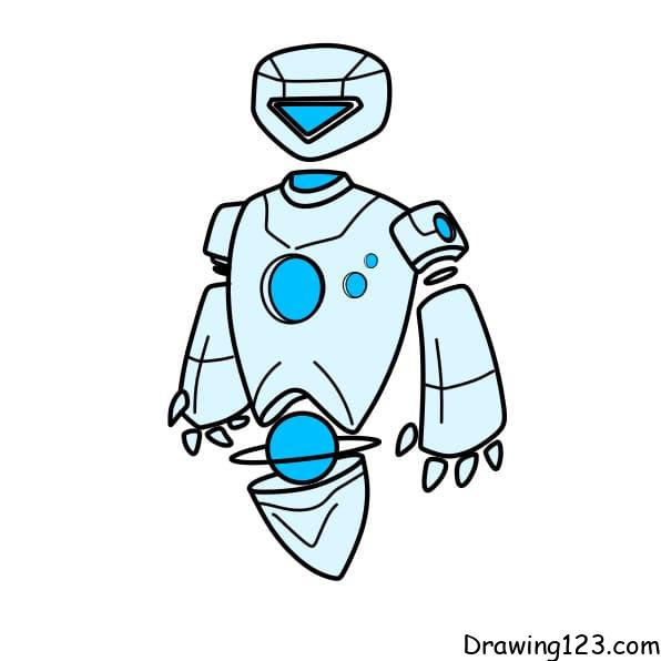 How to Draw a Robot  Step by Step Drawing Guide for Kids