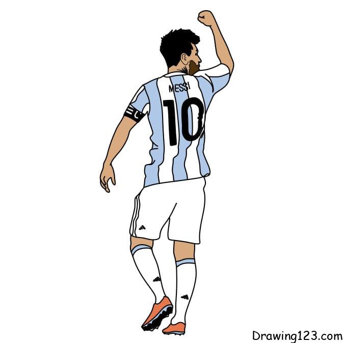 Pin by Jagoda C. on Miejsca do odwiedzenia | Messi drawing, Messi, Football  drawing