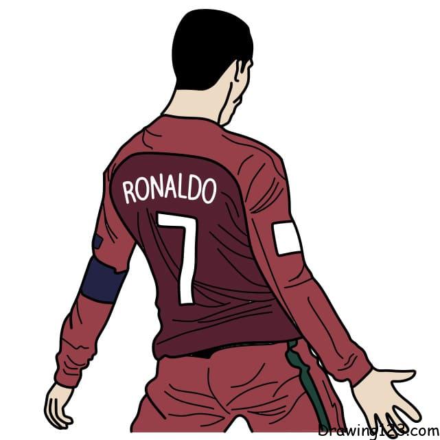 1 soccer superstar Cristiano Ronaldo Portrait - Pop-Art.Fun