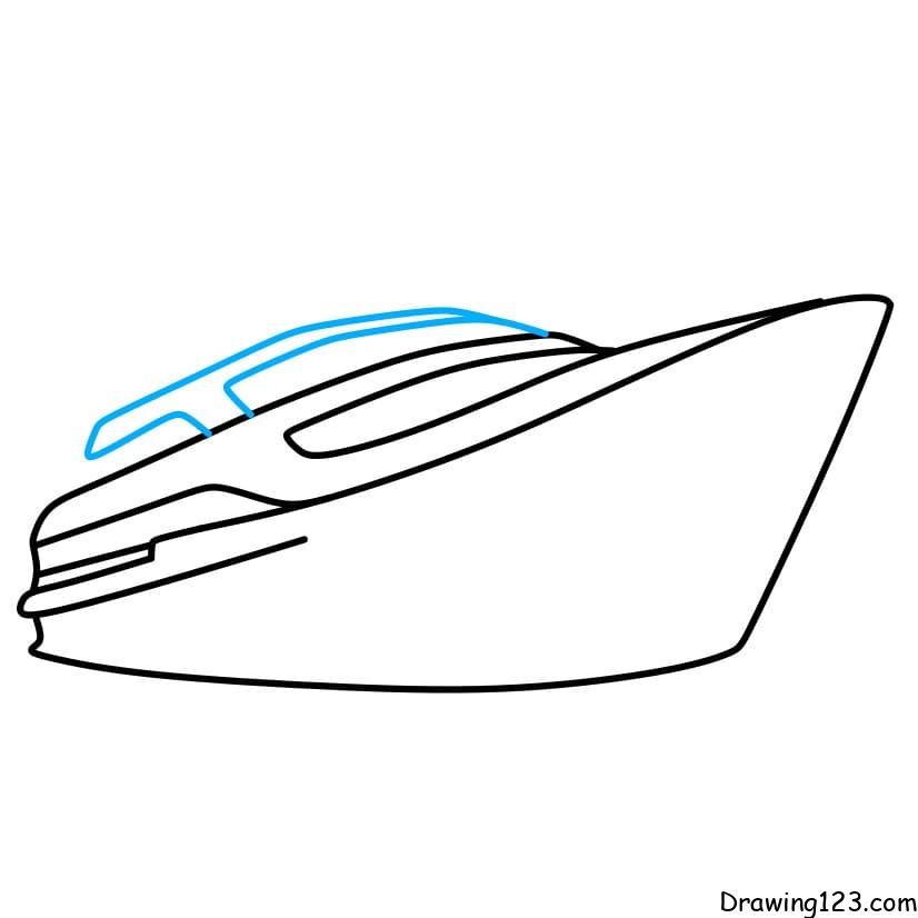 yacht drawing easy