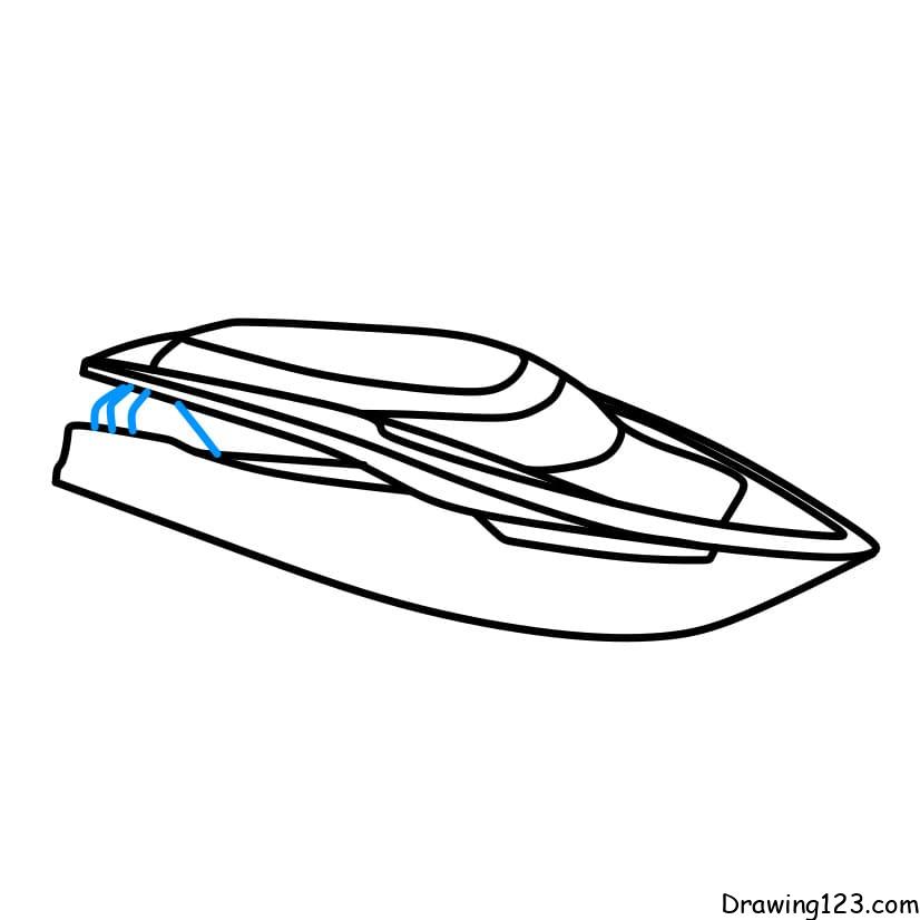 yacht drawing easy